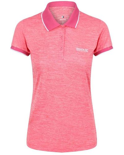 Regatta Remex Ii Polo Hals T-shirt (tropisch Roze)