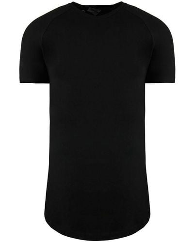 GYMSHARK Plain T-Shirt Cotton - Black