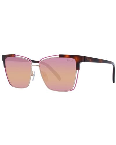 Emilio Pucci Sunglasses Ep0171 56t 57 - Roze