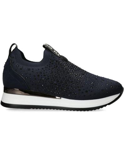 Kurt geiger black sparkly trainers hotsell
