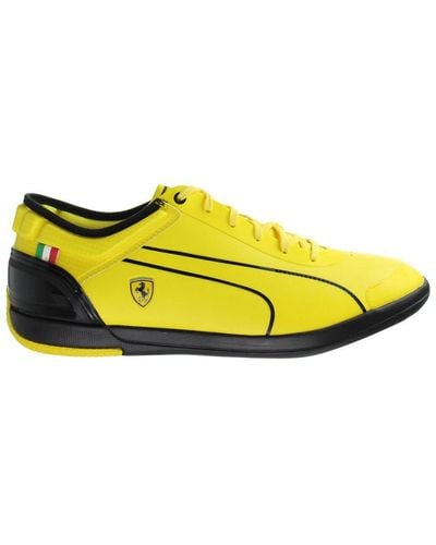 PUMA Driving Power Light Trainers Leather - Yellow