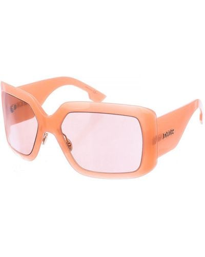 Dior Vierkante Acetaat Zonnebril Voor Van Solight - Roze