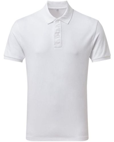 Asquith & Fox Infinity Stretch Polo Shirt () - White
