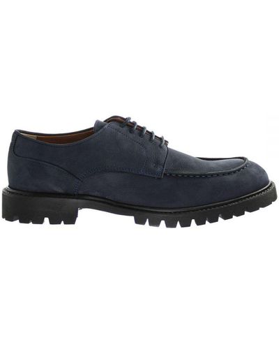 Hackett Chino Golf Derby Shoes - Blue