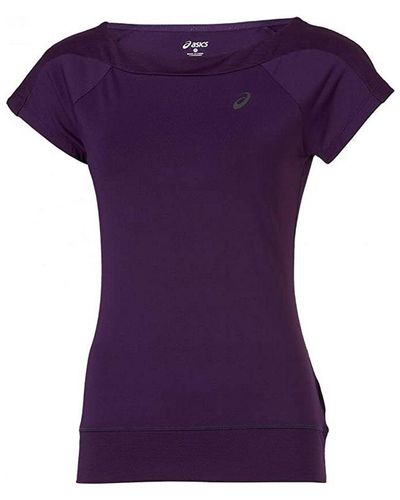 Asics Logo T-Shirt - Purple