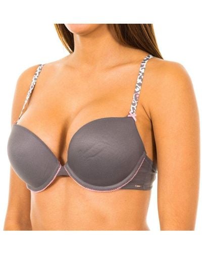 Tommy Hilfiger Push-Up Bra With Cups And Underwire 1387903204 - Grey