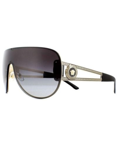 Versace Sunglasses Ve2166 12528G Pale Gradient Metal - Brown