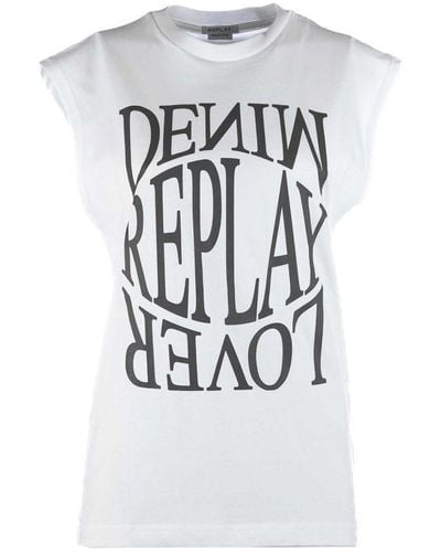 Replay T-shirts Herspeel T-shirts - Wit