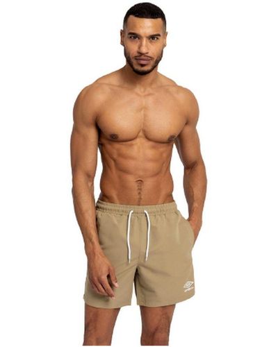 Umbro Taped Swim Shorts (khaki) - Bruin