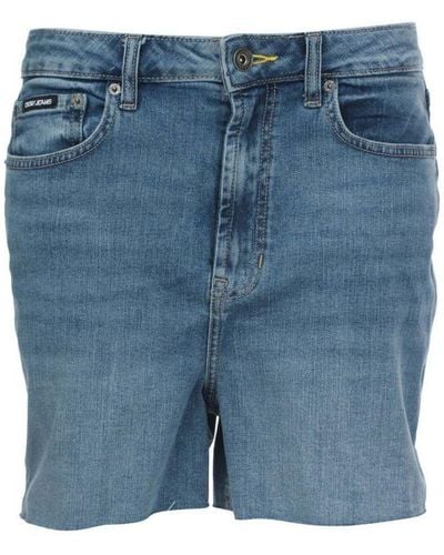 DKNY 's High Rise Kent Shorts In Blue - Blauw