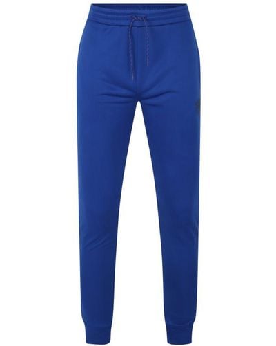 Umbro Pro Polyester Trainingsbroek (branding/vermiljoen Oranje) - Blauw
