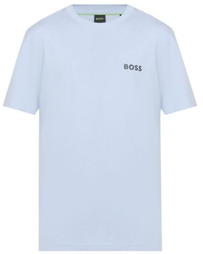 BOSS Boss Tee 12 T Shirt Light - Blue
