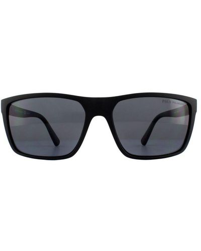 Polo Ralph Lauren Square Polarized Sunglasses - Blue