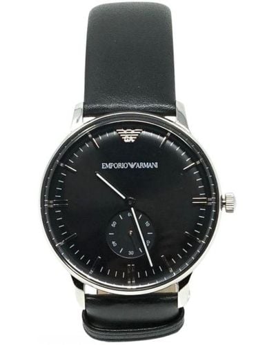 Emporio Armani Ar0382 Horloge - Zwart