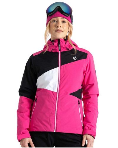 Dare 2b Ice Waterproof Padded Ski Jacket Coat - Pink