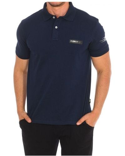 Philipp Plein Pips507 Short-Sleeved Polo Shirt - Blue