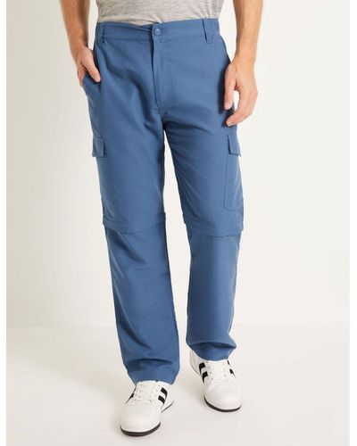RIVERS Zip Off Hike Trousers - Blue