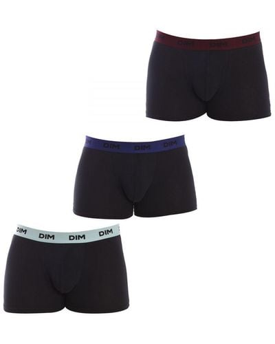 DIM Pack-2 Boxers Mix And Colours Of Breathable Fabric D005D - Blue