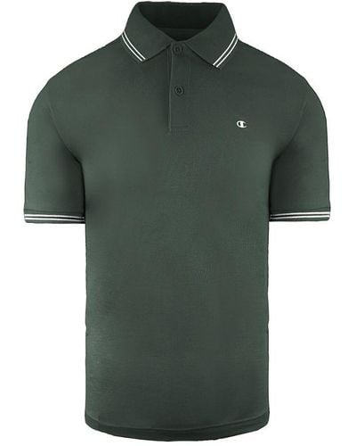 Champion Easy Fit Polo Shirt Cotton - Green