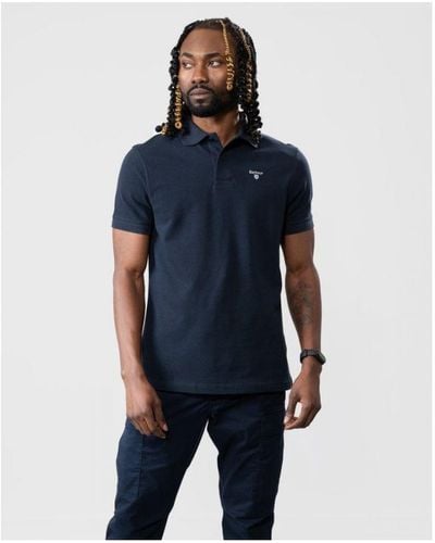 Barbour Sports Polo Mml0358 - Blue