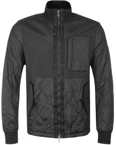 Belstaff Sector Overshirt Jacket Polyamide - Black