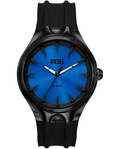 DIESEL Streamline Watch Dz2203 Silicone - Black
