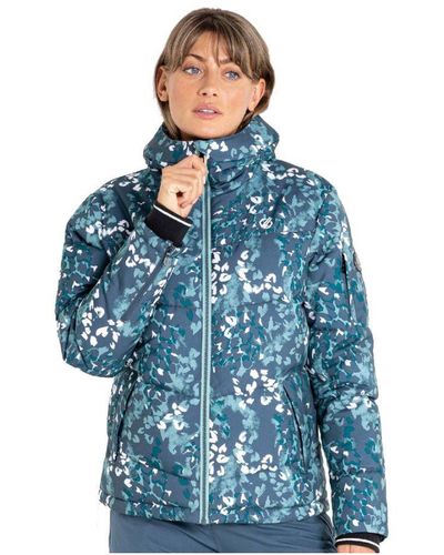 Dare 2b Verdict Waterproof Breathable Ski Coat - Blue