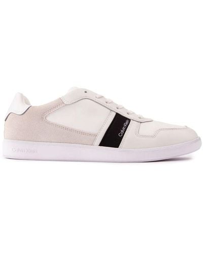 Calvin Klein Low Cup Trainers - White