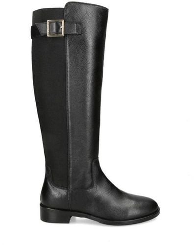 Carvela Kurt Geiger Leather Olympia Boots - Black