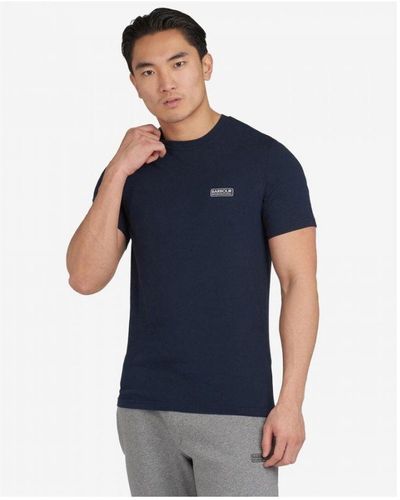 Barbour Small Logo Tee - Blue