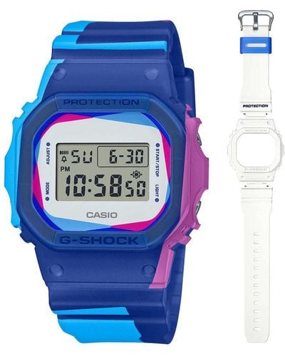 G-Shock G-Shock Watch Dwe-5600Pr-2Er - Blue