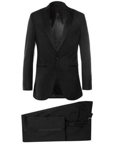 Hackett Peak Lapel Dinner Suit - Black
