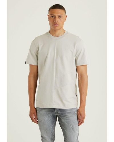 Chasin' Chasin Eenvoudig T-shirt Niro - Wit