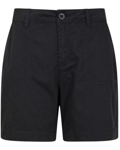 Mountain Warehouse Ladies Bayside Shorts () Cotton - Black
