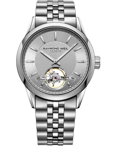 Raymond Weil Freelancer Silver Watch 2780-st-65001 Stainless Steel - Grey