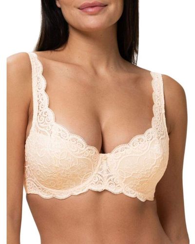 Triumph Amourette 300 Whp Half Cup Padded Bra - Brown