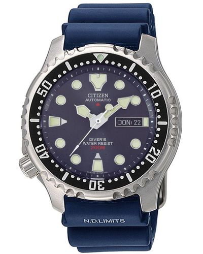 Citizen Promaster Marine Mannen Horloge Blauw Ny0040-17lem
