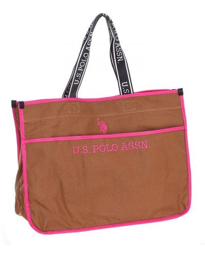 U.S. POLO ASSN. Beuhx2831Wua Shopping Bag - Red