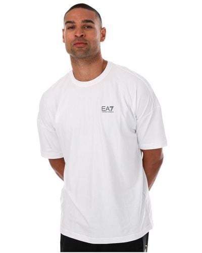EA7 Emporio Armani Core Id T-shirt Voor , Wit