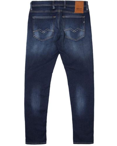 Replay Jondrill Hyperflex X-Lite Re-Used Skinny Fit Jeans - Blue