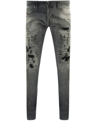 DIESEL Thavar 854t-jeans - Grijs