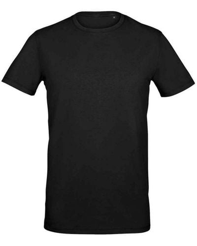 Sol's Millenium Stretch T-Shirt (Deep) - Black