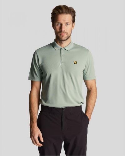 Lyle & Scott Golf Technical Polo Shirt - Green