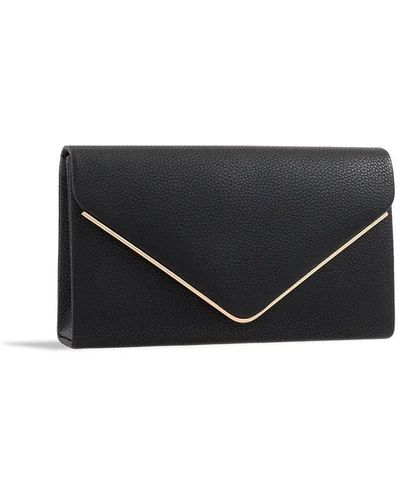 Where's That From 'Sculpt' Clutch - Black