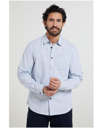 Mountain Warehouse Coconut Textured Long-Sleeved Shirt () - White