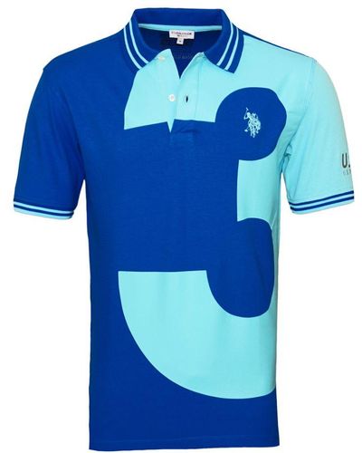 U.S. POLO ASSN. Amerikaanse Polo Assn-shirt - Blauw