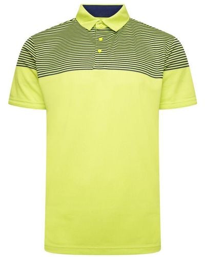 Head Luca Polo Shirt (Lime Deep) - Yellow