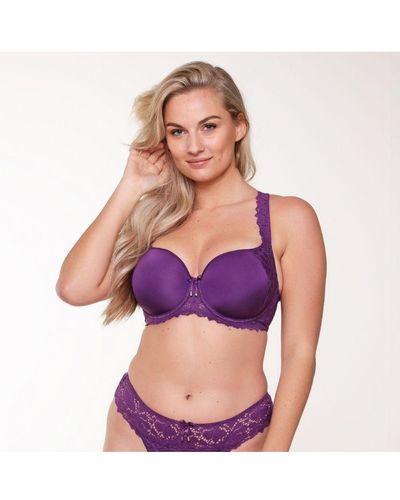 Lingadore Uni-fit Plus Bh In Majesty Purple - Paars