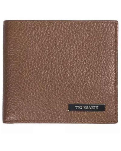 Trussardi Brown Leather Wallet