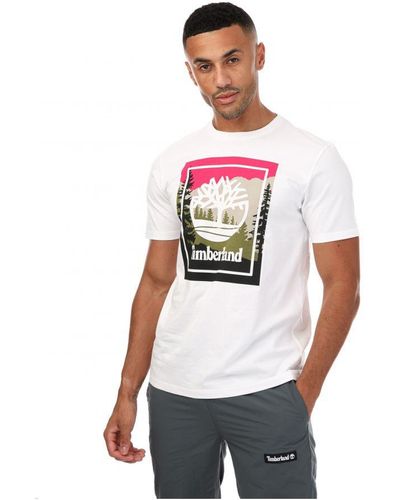 Timberland Outdoor Graphic T-Shirt - White